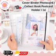 Cover Binder Photocards Collect Book Postcard Holder + Contents Binder Photocard Four Grid Booklet A