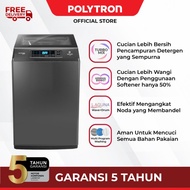 Mesin Cuci POLYTRON 1 Tabung Zeromatic Laguna Hijab 10 KG PAW 1028