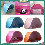 [HellerySG] Kids Play Tent Kids Beach Tent with Pool Versatile Assemble Kids Playhouse Pool Tent for Game Camping Boys
