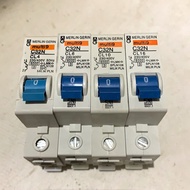 MCB MERLIN GERIN biru 2 ampere 4 ampere 6 ampere 10 ampere 16 ampere 20 ampere 25 ampere 2A 4A 6A 10