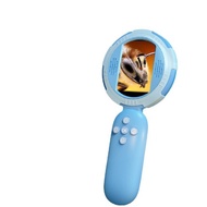 DUOJI 100X กล้องจุลทรรศน์แบบดิจิตอล ไฟ LED 8ดวง ความละเอียดสูง แว่นขยายแบบมือถือ อเนกประสงค์อเนกประส