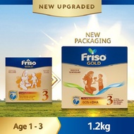 Friso Gold Step 3/4 Milk Formula Upgraded Formula (1.2kg) [New Launch]
