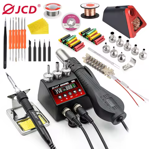 JCD 750W Soldering Station 8898Pro LCD HD Digital Display 2 in 1 Rework Welding Station For Phone BG