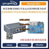 【可開發票】友善NanoPi R6C開發板/R6S/R5S/R5C/雙網口/瑞芯微RK3588S核心板