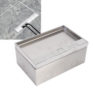 Floor Socket 2 Sockets 4000W 16A USB Ports Outlet for Office