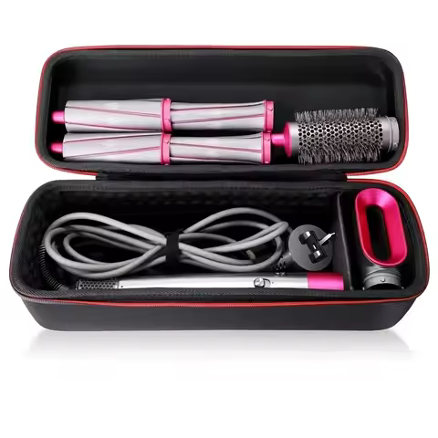 Hard Portable Travel Carrying Case for Dyson Airwrap Styler, Shockproof Handheld Storage Bag for Hai