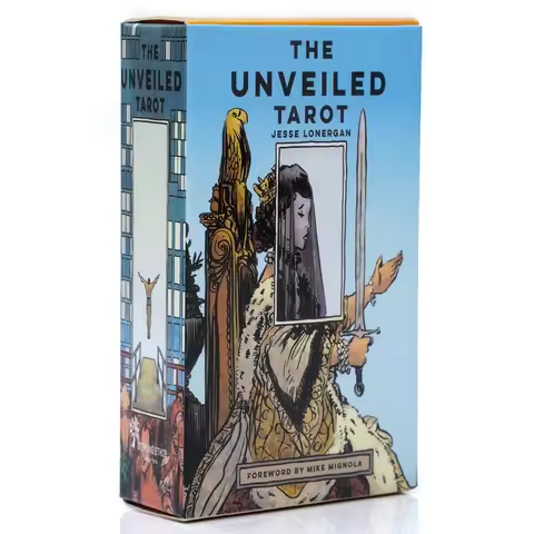 The Unveiled Tarot Deck by Jesse Lonergan Illustrated Card Set with Foreword by Mike Mignola Unique 