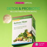 [NEW] KITSUI Belloss Pre + Probiotic 15's x 12g -  Halal Detox Fiber Drink | Sembelit | Prebiotics P