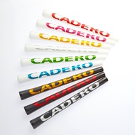 CADERO 2X2เพนตากอน1ชิ้น/ล็อตมือจับไม้กอล์ฟโปร่งใสไม้กอล์ฟมาตรฐาน12สีมีวัสดุอ่อนนุ่ม