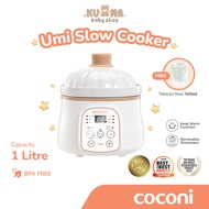 COCONI Umi Slow Cooker 1L | Slow Cooker Digital Baby Food Cooking Tool Baby Food MPASI Cooking Tool