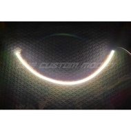 new lampu alis drl bonus devil eyes all new nmax 2020 2021 2022 lampu - putih devil eyes ungu