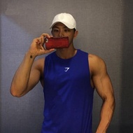 original Gymshark Fitness Vest Sports Training Sleeveless T-shirt Summer Quick-drying Mesh Round Nec