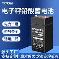 Electronic Scale Maintenance-Free Lead-Acid Storage Universal 4v4.5 ah20hr Commercial Desktop Scale 