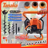 TANAKA JAPAN TGD-550 52cc 2-Stroke Gasoline Earth Auger Drill Mesin Gorek Tanah Made in JAPAN