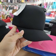 MERAH PREMIUM PLAIN BLACK HAT FULL WHITE HAT/ PLAIN RED HAT/ PREMIUM PLAIN HAT/ PLAIN RED HAT/