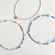 Choker Beads Necklace loliastuff (bead Necklace/ beach Necklace choker Necklace)