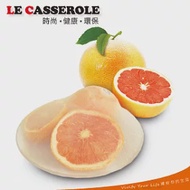 【LE CASSEROLE】白金矽膠立體保鮮膜(14cm*2+19cm*2)(台灣製)白色