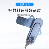 Honggui Cabinet Lock AB303-1 Flat Lock Distribution Cabinet Door Lock Switch Cabinet Door Lock Stand