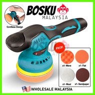 BOSKU 550W Cordless Polisher 8 Speed Polishing Machine Waxing Machine 12V Rechargeable Battery Car P