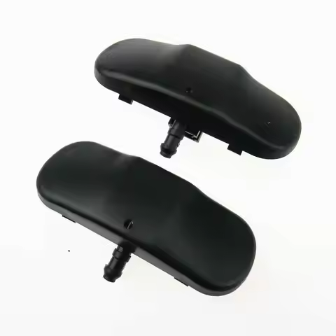 2Pcs Car Front Windshield Washer Cleaner Water Spray Nozzle for VW Passat B6 B7 Golf 5 6 MK6 Tiguan 