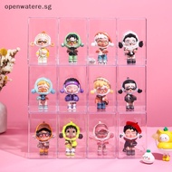 Openwatere Stackable Acrylic Mystery Box Storage Display Frame Single Transparent Doll Box Display Stand Case Dust Proof Toys Collectible Artcrafts Boxes SG