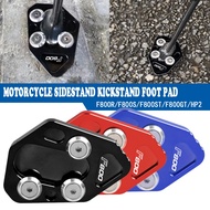 Motorcycle Accessories CNC Side Stand Enlarge Plate Support Kickstand Foot Pad For BMW F800GT F800S 