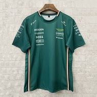 2025 Aston Martin F1 Fernando Alonso Driver Green Shirt