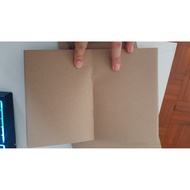 Brown Paper Book 20 Sheets IBOOM Size B5/A5/B6 1pc