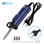 Brifit อัตโนมัติ Desoldering Pump สูญญากาศ Solder Sucker เครื่องมือแบบพกพา AC110V 30W ไฟฟ้า Desolder