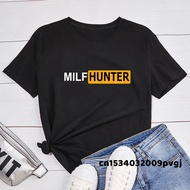 Milf Hunter T Shirt Funny Joke Men Short Sleeve T-shirts Creative Design Adult Male Tops Tee Homme C