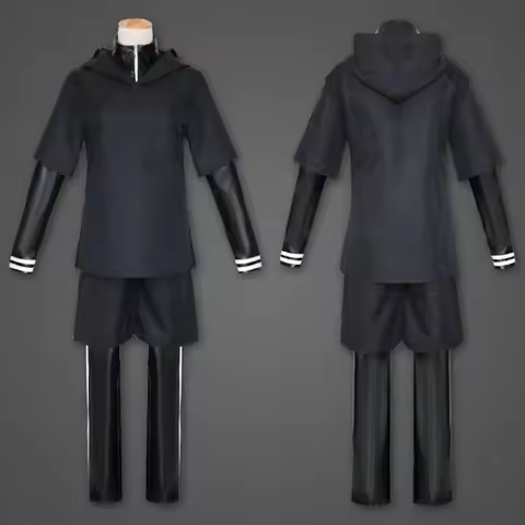 Kaneki Ken Cosplay Anime Kaneki Ken Cosplay Costume Hoodie Jacket Pants Shorts Full Set Outfits Men 