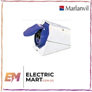 Marlanvil 16A 3 Pin WM Socket  (IP44); Marlanvil 32A 3 Pin WM Socket  (IP44)