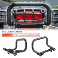 CT125 Huntercub Motorcycle Tail Light Bumper Protector For Honda CT 125 Hunter Cub 2020-2024 Rear Ta
