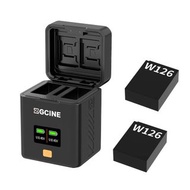 ZGCINE PS-W126 雙電池充電盒 (Fujifilm W126S 電池用)