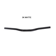 SILVEROCK HB006 Carbon S Type Handlebar Back Sweep 4 Degrees Rise 5 Degrees 25.4mm x 580mm for Bromp