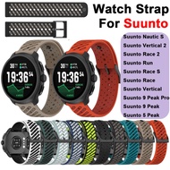 Watch Strap For Suunto Vertical 2 Run Nautic S Race 2 S 5 9 Peak Pro Official same style suunto stra