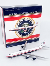 1: 400 US Air Force Boeing VC-25B 747-8 BBJ Passenger Aircraft 3,000 Aircraft Model Alloy Collection