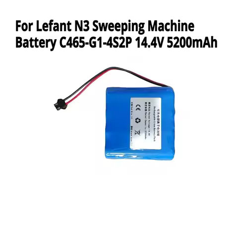 For Lefant N3 Sweeping Machine C465-G1-4S2P 14.4V 5200mAh Battery