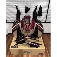 Coverset Magic boy RSX RSX150 Winner-X 2025 SE MY25 SE DPRME Dunhill Merah Special Edition Tampal Mo