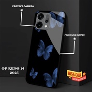 Oppo Reno 14 5G 2025 Glass Case hp For Oppo Reno 14 5G 2025 Casing hp For Oppo Reno 14 5G 2025 Softc