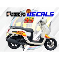 Fazzio Mcqueen 95 Decals - High Quality Sticker