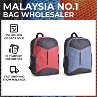 ONE SIX Back Pack School Bag Casual Backpack with Side Water Bottle Pocket - BP 834