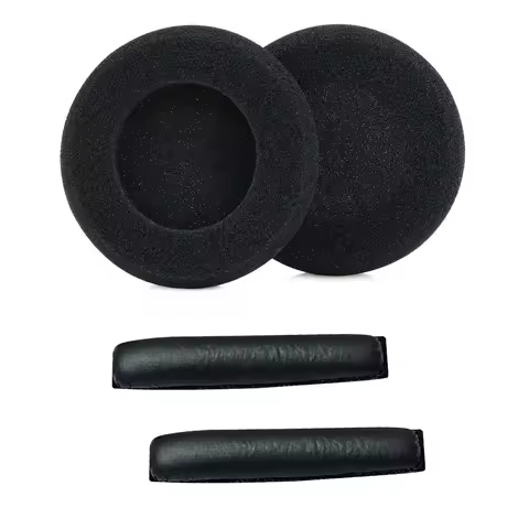 Replacement Leather Earpads Headband For Sennheiser PX100 PX100-II PX200 PX200-II PX80 PX60 PXC150 H