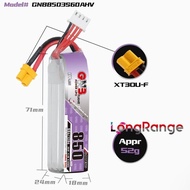 GNB High Energy 2S3S4S 850mAh 60C Long Battery Life FPV Through Aircraft Model Model Lithium Battery