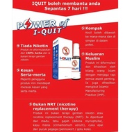 I-QUIT Stop Smoking Solution produk berhenti merokok  & vapping