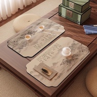93% positive reviews New Style style Zen tea mat style table flag Diatom mud dra93% Praise Rate New 