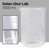 One Two Cups Chemical Lab Measuring Cup Borosilicate Glass - GG-17