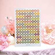 Stiker Huruf Deco Alphabet  Untuk Diary Aesthetic Sticker Dekorasi Jurnal Scrapbook Stiker Alat Tuli