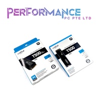 Crucial T500 500GB/1TB/2TB/4TB PCIe Gen4 NVMe M.2 SSD with/without heatsink (5 YEARS WARRANTY)
