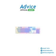 KEYBOARD FANTECH MK889 PRO WHITE PURPLE (BLUE SWITCH) : A0177639